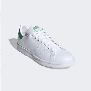STAN SMITH SHOES Cloud White / Green / Cloud White